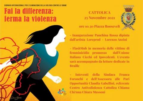 25 Novembre 2021 Giornata internazionale per l'eliminazione della violenza contro le donne