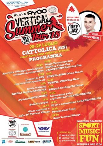 VERTICAL SUMMER TOUR 2018