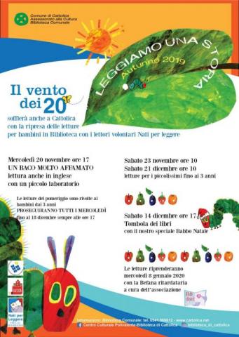 Leggiamo una storia, per bambini dai 3 anni