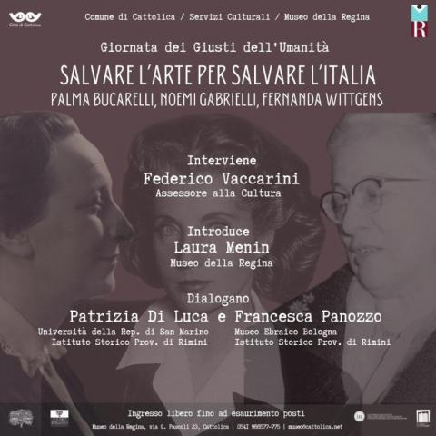Giornata dei Giusti dell’Umanità - Museo della Regina 2023