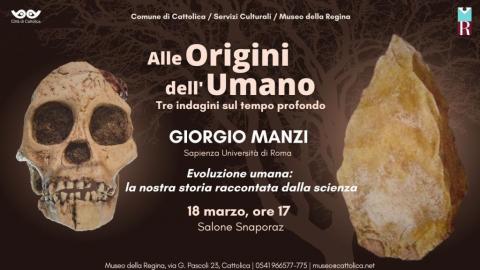 Giorgio Manzi, all'origine dell'Umano, paleoantropologia, fossili umani