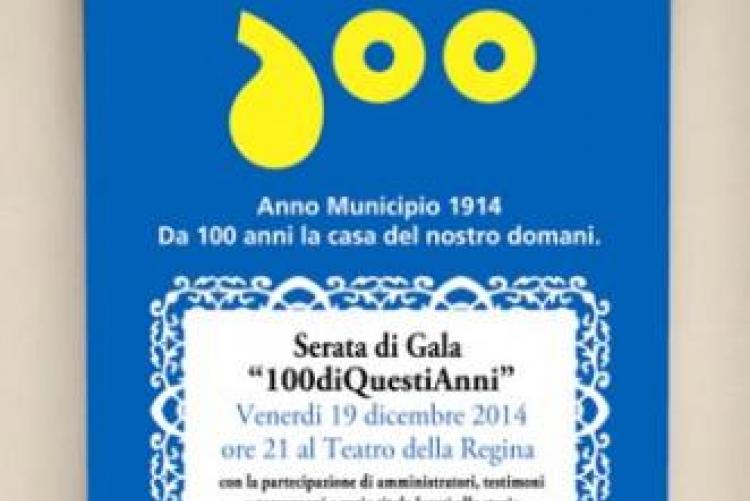 19 dicembre Serata di Gala “100diQuestiAnni”