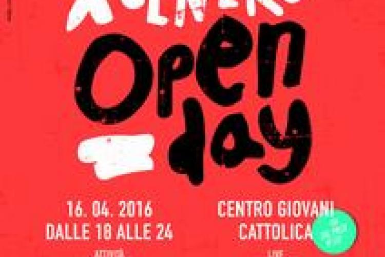 Locandina Open Day Centro Giovani di Cattolica 16.04.16 