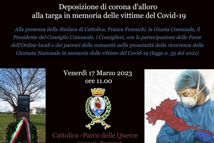 Cerimonia venerdì 17 marzo 2023 alle ore 11.00 alla presenza degli Amministratori, delle Autorità civili, militari e religiose  