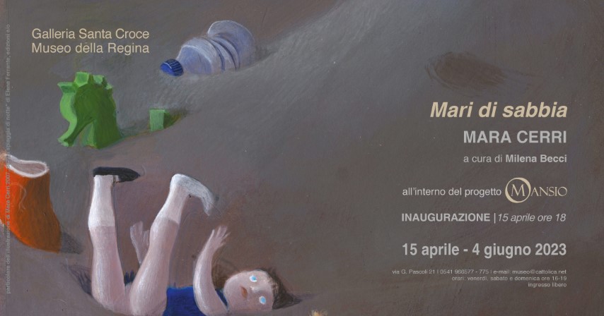 Mari di sabbia, Mara Cerri, Milena Becci, illustrazione, Galleria Santa Croce