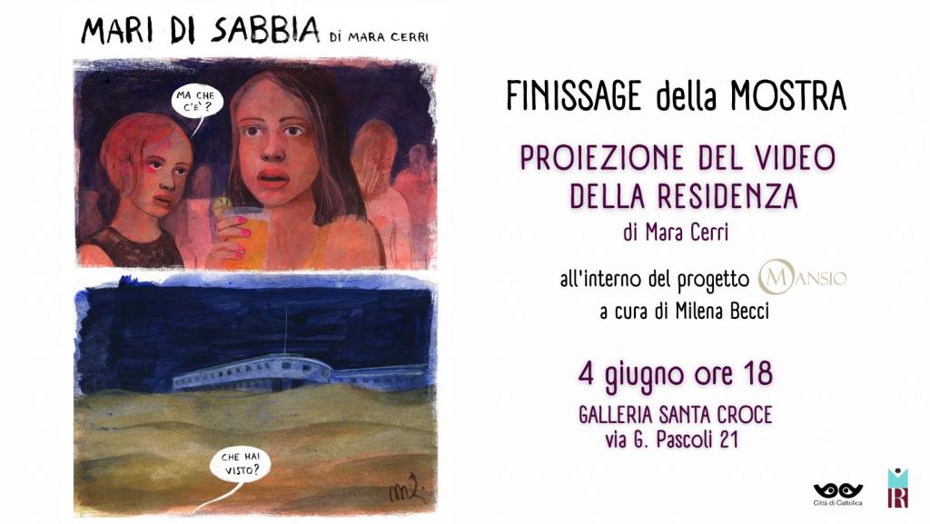 Finissage Mara Cerri - 4 giugno 2023