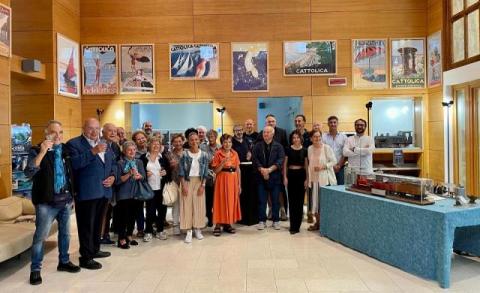 La mostra si è aperta alla presenza, tra gli altri, del Vicesindaco ed Assessore al Turismo Alessandro Belluzzi