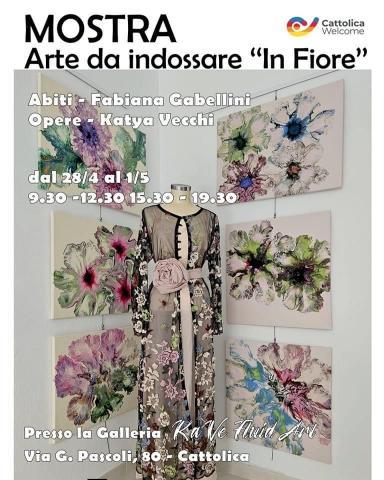  Fluid Painting e moda sartoriale si incontrano e dialogano in occasione di 