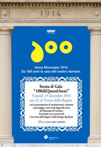 19 dicembre Serata di Gala “100diQuestiAnni”