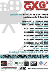 Volantino Cineforum Centro Giovani - mesi di febbraio - aprile 2015