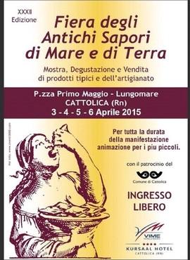 Dal 3 al 6 aprile torna la Fiera degli Antichi Sapori di Mare e di Terra