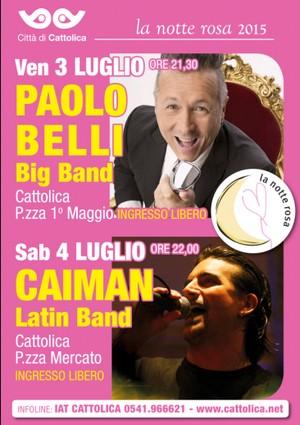 NOTTE ROSA 2015 - Programma