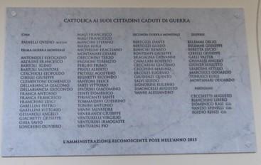 Lapide commemorativa