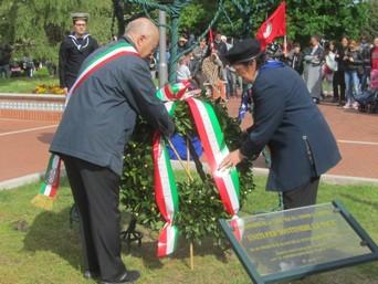 Un momento delle celebrazioni