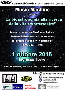 Locandina Bio Astronomia 1° ottobre 2016