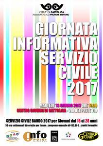 Locandina incontro informativo Servizio civile 