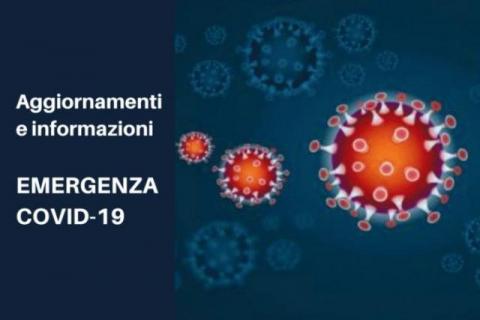 Aggiornamenti ed informazioni - Emergenza Covid-19