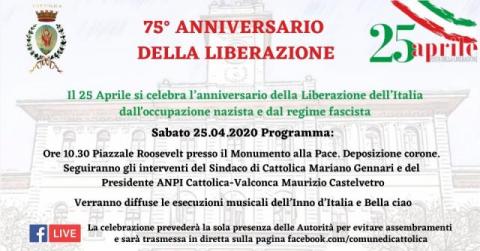 75° Anniversario della Liberazione