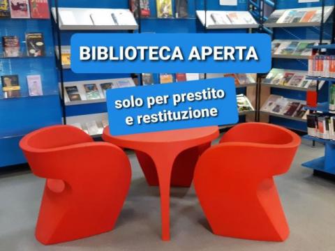 Biblioteca comunale - riapertura del servizio di prestito