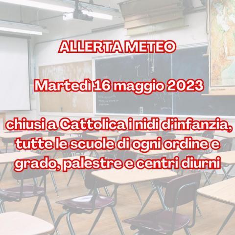 Ordinanza sindacale a seguito dell'allerta della Protezione Civile