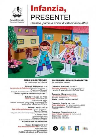 Manifesto con programma