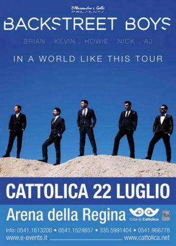 Backstreet Boys in concerto a Cattolica