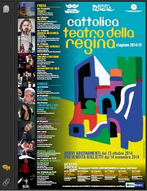 Stagione teatrale 2014 2015 Teatro della Regina