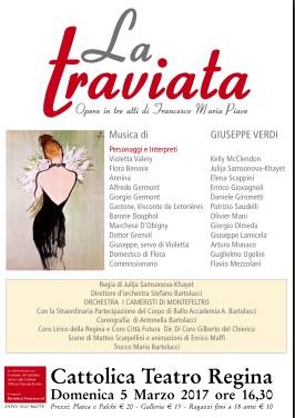La Traviata Teatro della Regina 5 marzo 2017