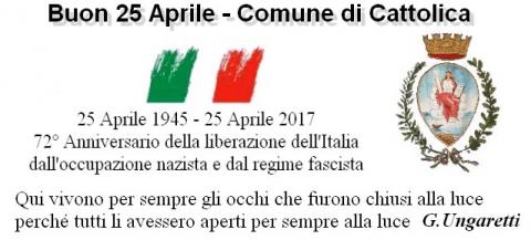 COMITATO UNITARIO PER LE CELEBRAZIONI DEL XXV APRILE