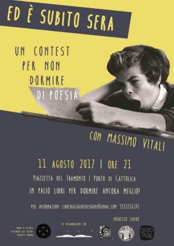 ED E' SUBITO SERA. Contest di poesia