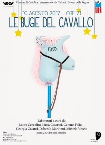 Le bugie del cavallo estatedaregina museo della regina laboratori didattica michele vescio gemma felici laura ceccolini cavallo troia iliade omero cattolica