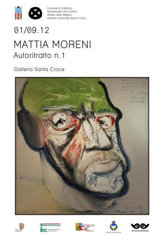 mattia moreni museo regina cattolica mostra galleria santa croce manifesto civico autoritratto dicembre