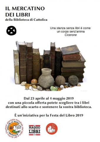 Mercatino dei libri della biblioteca