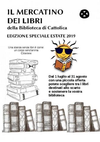 Mercatino dei libri estate 2019