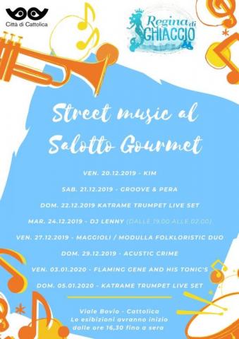 STREET MUSIC AL SALOTTO GOURMET