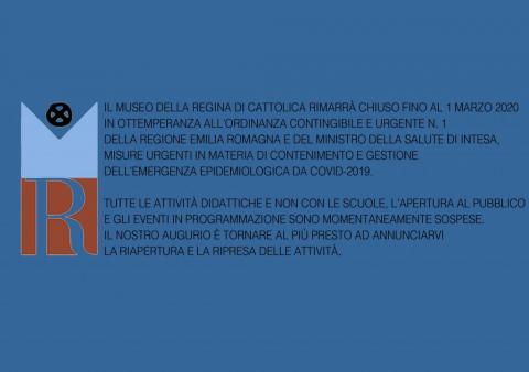 museo della regina sospensione attività didattica eventi scuole coronavirus decreto emergenza 