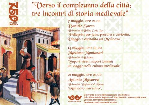 Verso il Compleanno della città: tre incontri sul Medioevo