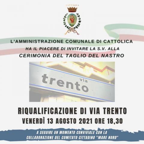 Riqualificazione di via Trento