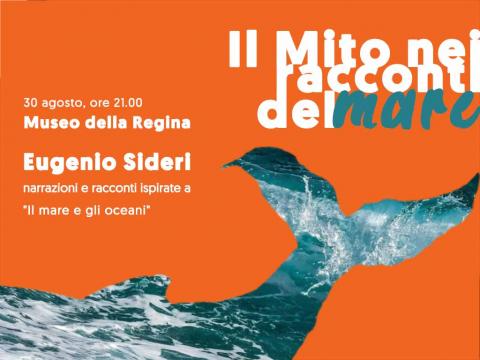 il mito nei racconti del mare, Eugenio Sideri, museo della regina, librerie coop