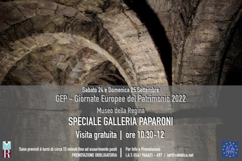 SPECIALE GALLERIA PAPARONI