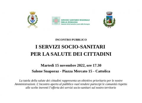 Le cittadine ed i cittadini di Cattolica e San Giovanni in Marignano sono invitati a partecipare 