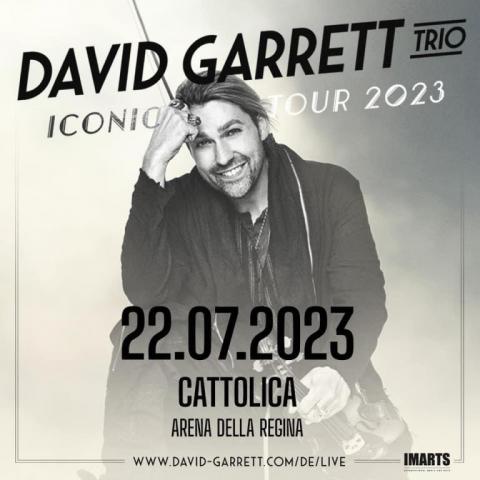 David Garrett Trio Iconic Tour 2023