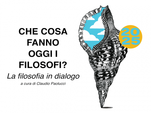Locandina della manifestazione Che cosa fanno oggi i filosofi?