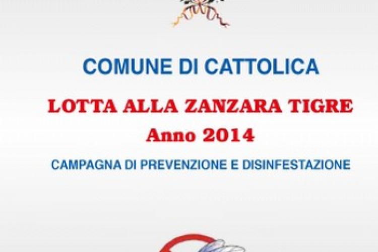 Lotta alla zanzara tigre - campagna 2014