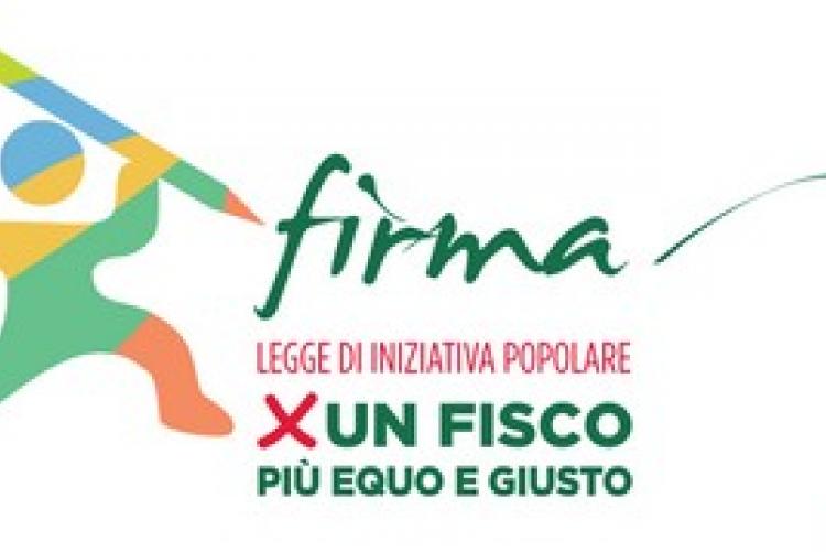 Raccolta di firme per legge di iniziativa popoalre "Per un fisco piu' equo e giusto"