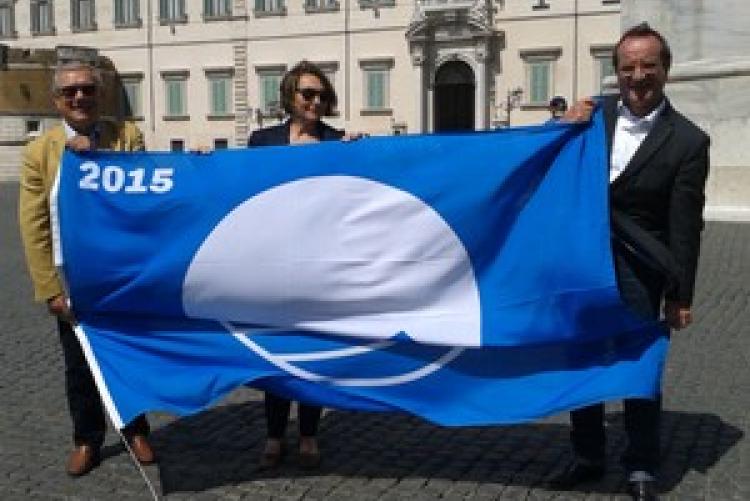 E sono 20! Cattolica, anche quest'anno, fregiata della Bandiera Blu