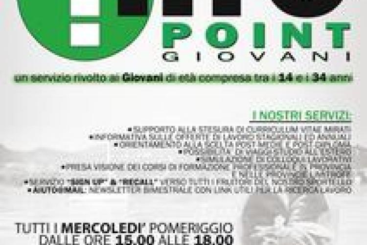 Locandina 2016 Info point Giovani