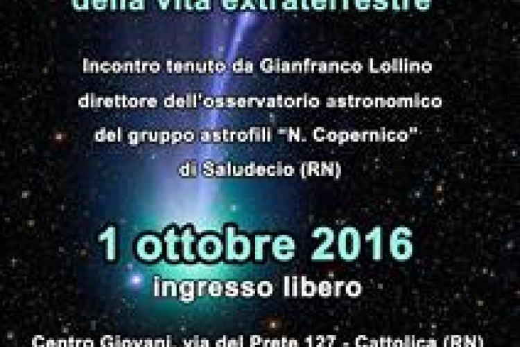 Locandina Bio Astronomia 1° ottobre 2016