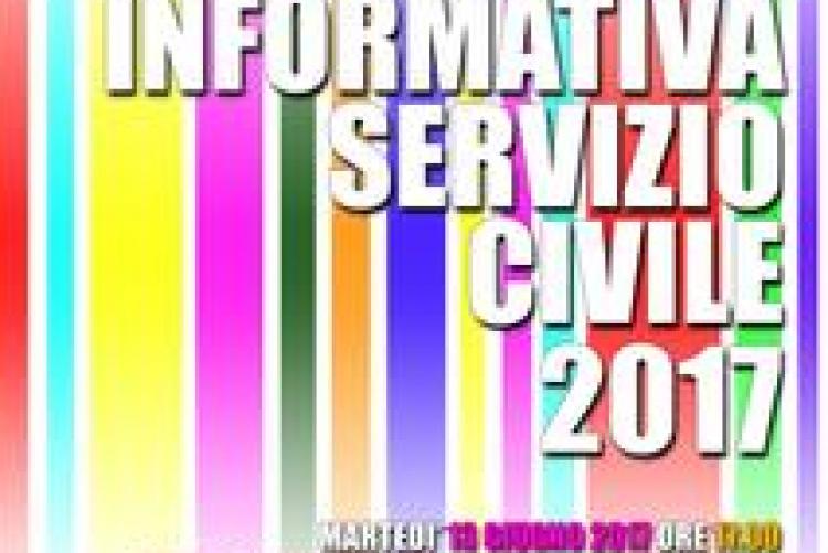 Locandina incontro informativo Servizio civile 