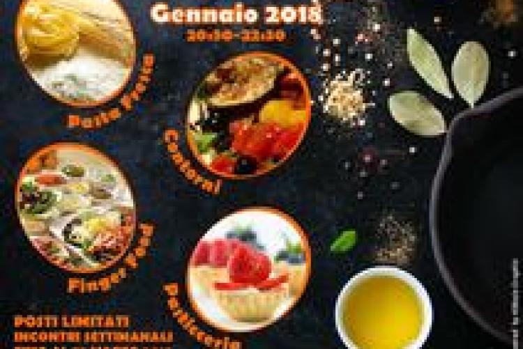 Locandina laboratori culinari da gennaio 2018